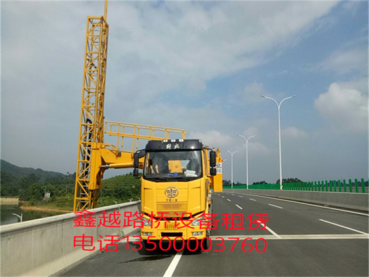 广州桥缝修补车 珠海桁架式桥检车 一个台班多少钱？